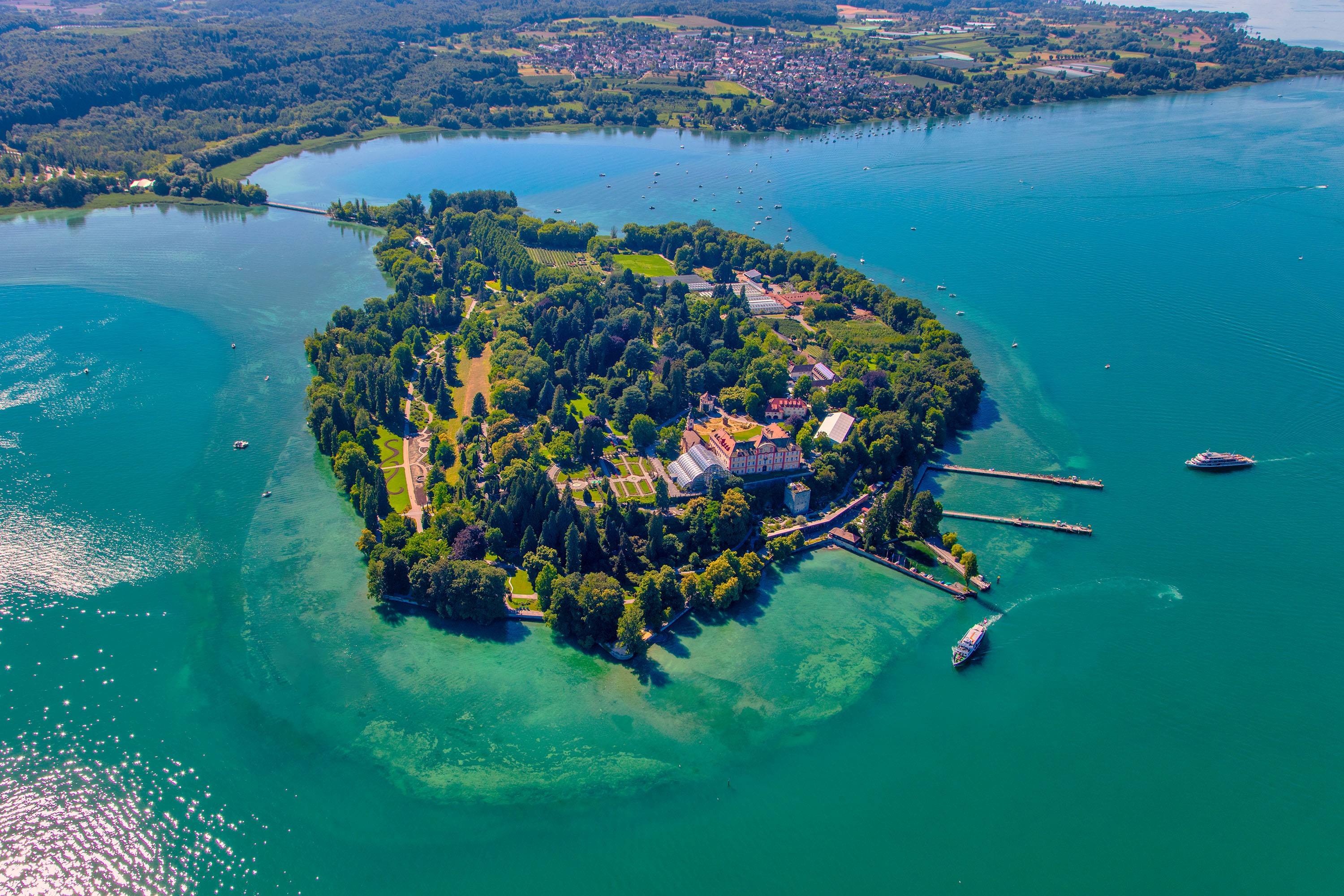 Luftaufnahme Insel Mainau Achim Mende